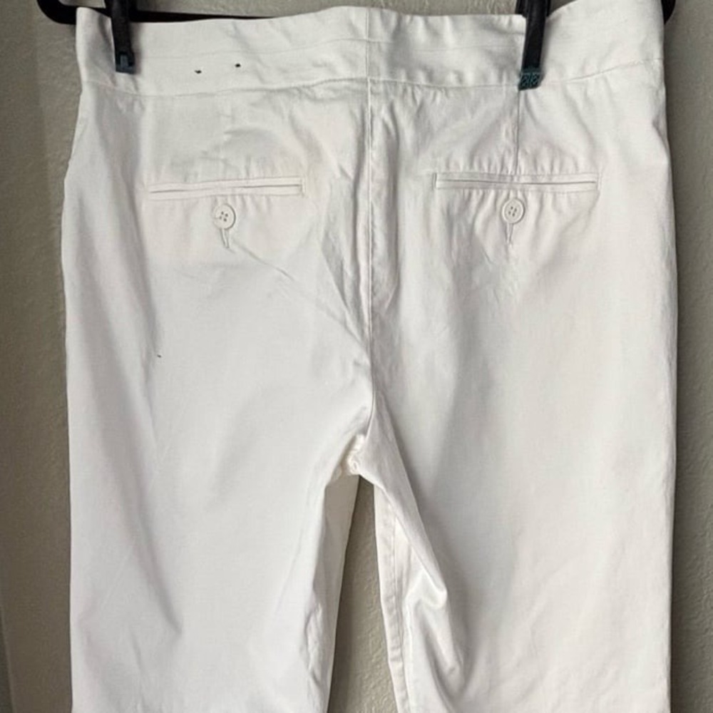 Express Design Studio "Editor" white dress/casual pants  size 10‎ - Picture 8 of 10